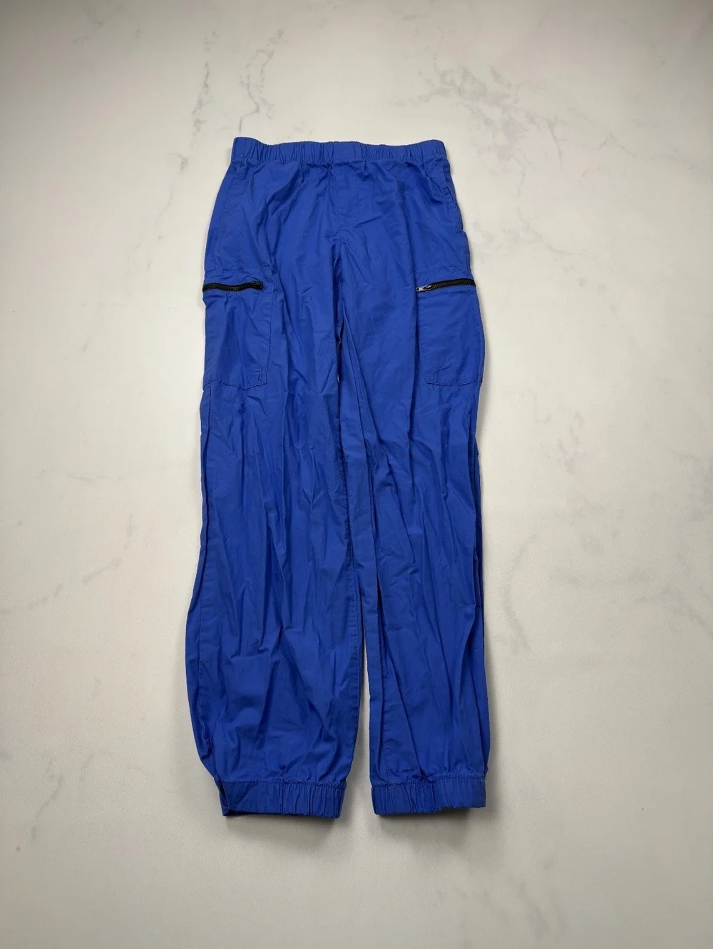 GAP Kids Blue Cargo Pants Pockets Elastic Waist - Boys XXL